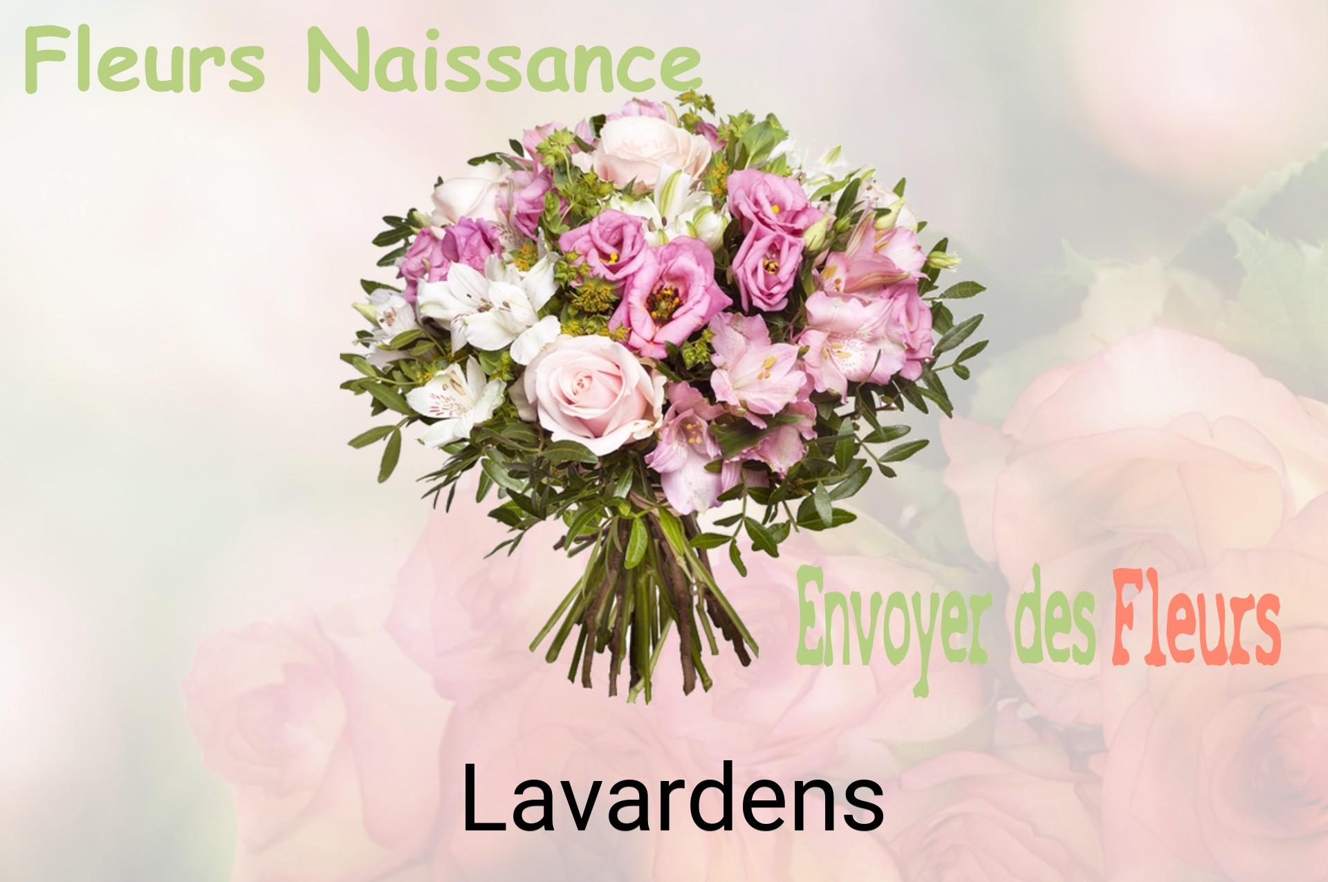 Bouquet de fleurs de naissance livré à Lavardens